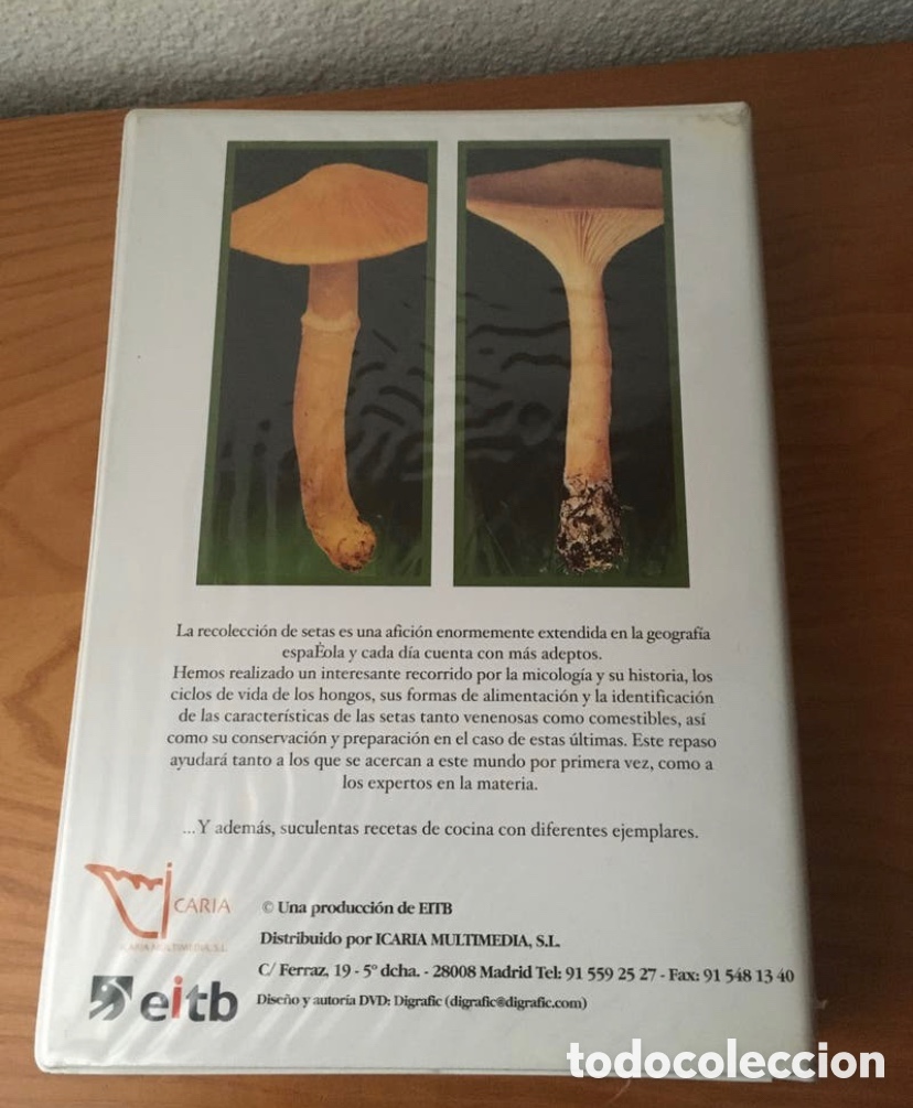 Libros de segunda mano: El mundo de las setas 4 dvd - Foto 3