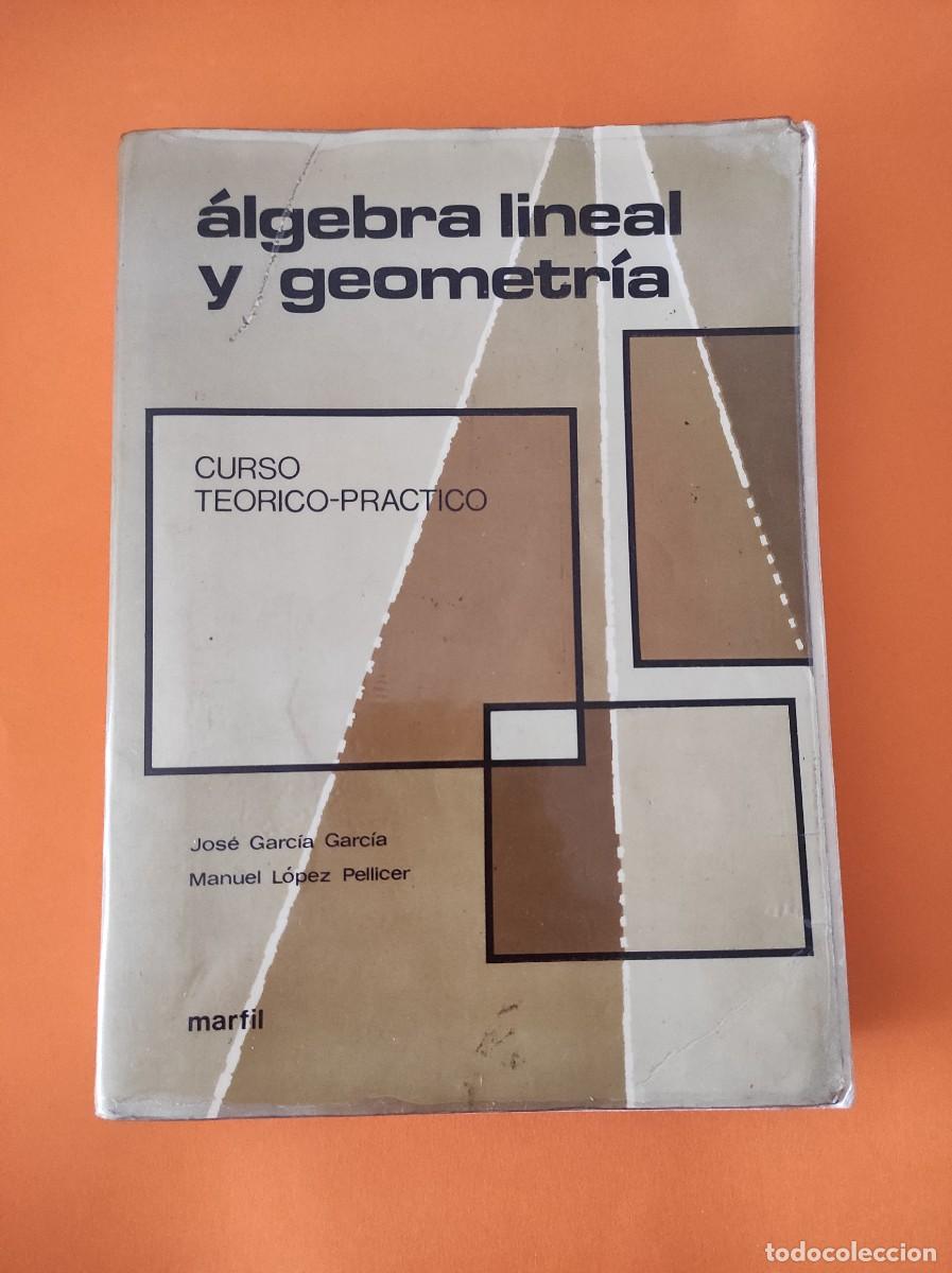 Libros de segunda mano de ciencias: &Aacute;LGEBRA LINEAL Y GEOMETR&Iacute;A / Curso Te&oacute;rico - Pr&aacute;ctico - Foto 1