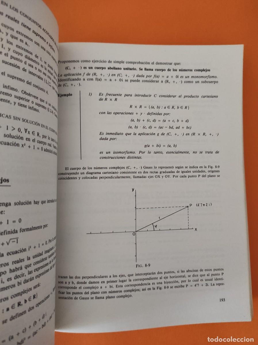 Libros de segunda mano de ciencias: &Aacute;LGEBRA LINEAL Y GEOMETR&Iacute;A / Curso Te&oacute;rico - Pr&aacute;ctico - Foto 3