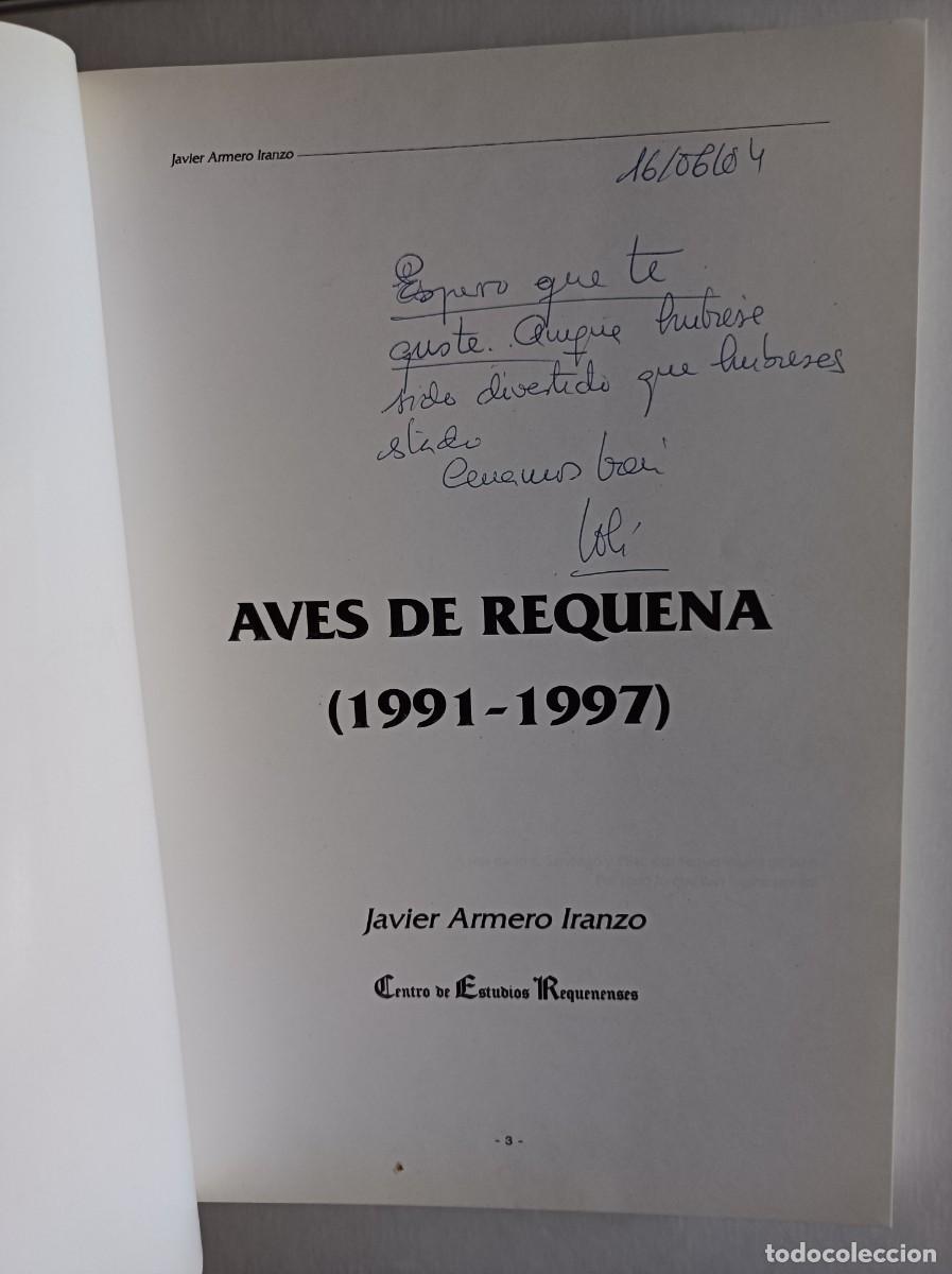 Libros de segunda mano: AVES DE REQUENA - JAVIER ARMERO IRANZO - Foto 13