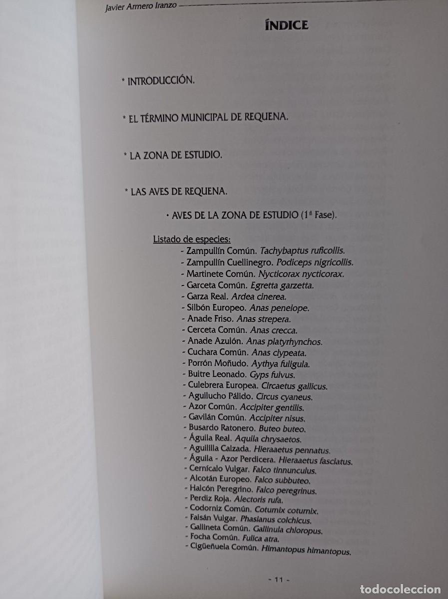 Libros de segunda mano: AVES DE REQUENA - JAVIER ARMERO IRANZO - Foto 16