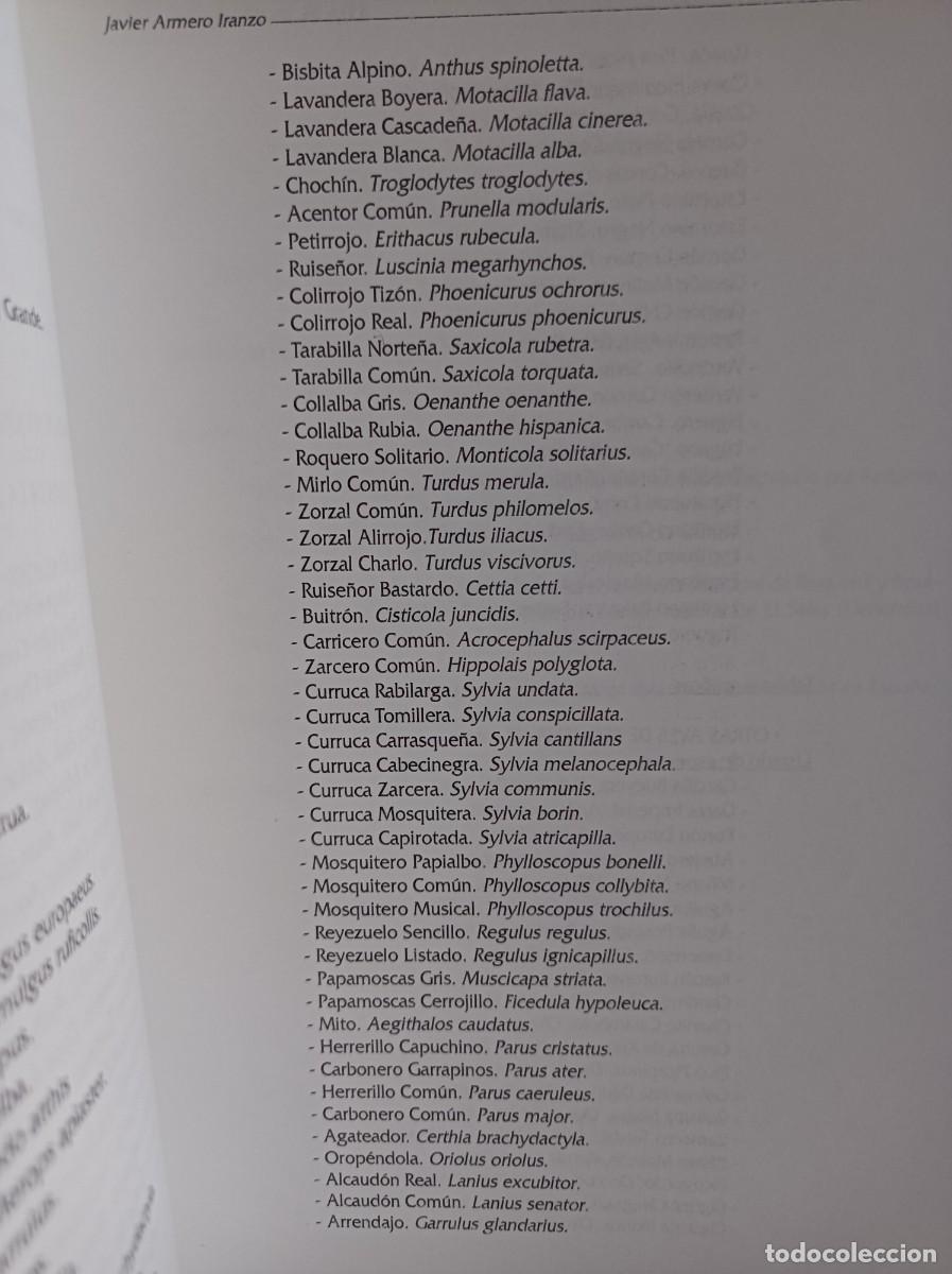 Libros de segunda mano: AVES DE REQUENA - JAVIER ARMERO IRANZO - Foto 18