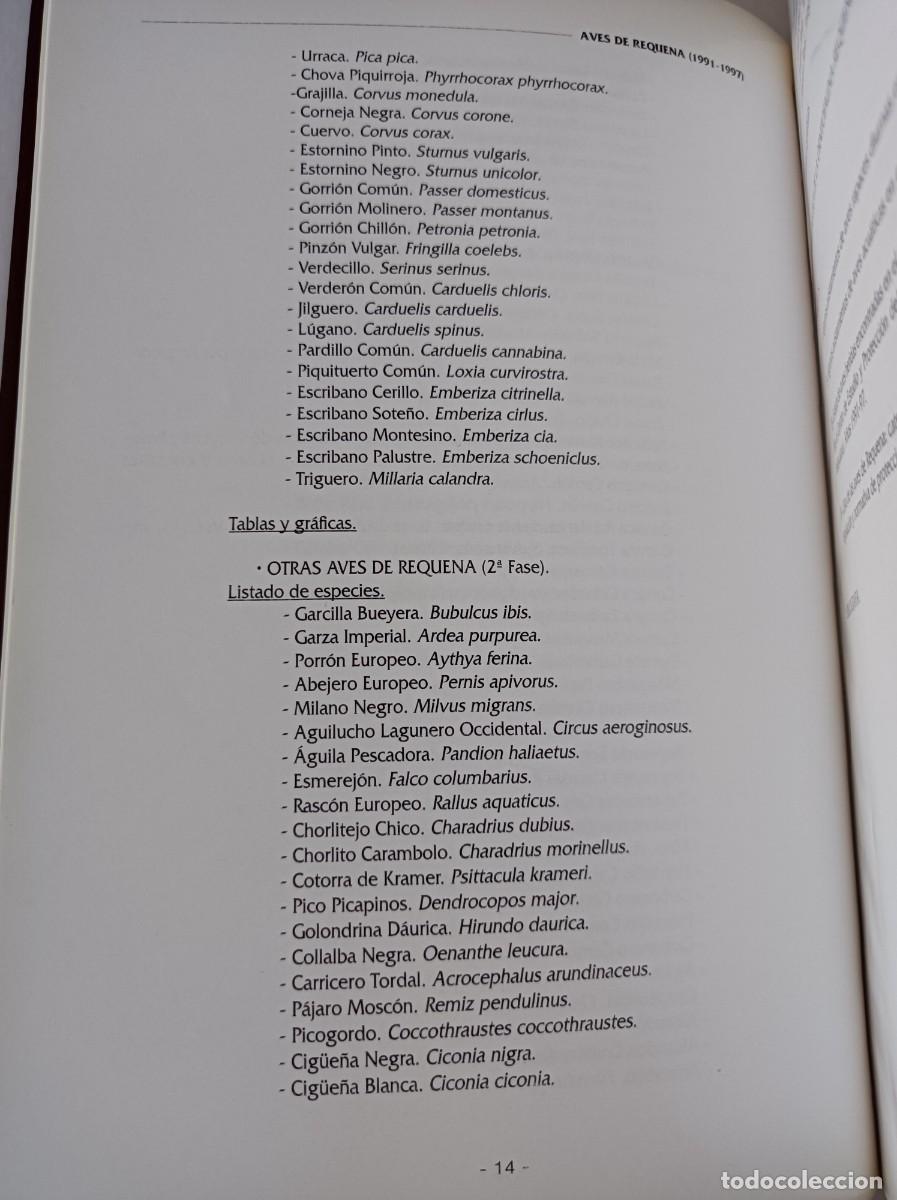 Libros de segunda mano: AVES DE REQUENA - JAVIER ARMERO IRANZO - Foto 19
