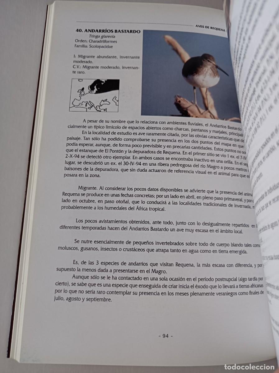Libros de segunda mano: AVES DE REQUENA - JAVIER ARMERO IRANZO - Foto 21