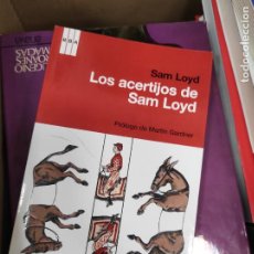 Libros de segunda mano de Ciencias: LOS ACERTIJOS DE SAM LOYD - MARTIN GARDNER
