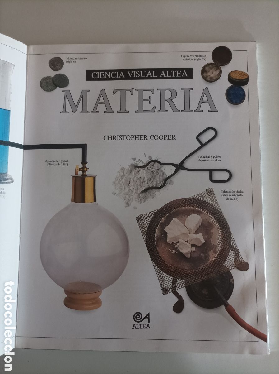 Libros de segunda mano de ciencias: Ciencia Visual Altea: Materia / Christopher Cooper. - Foto 2