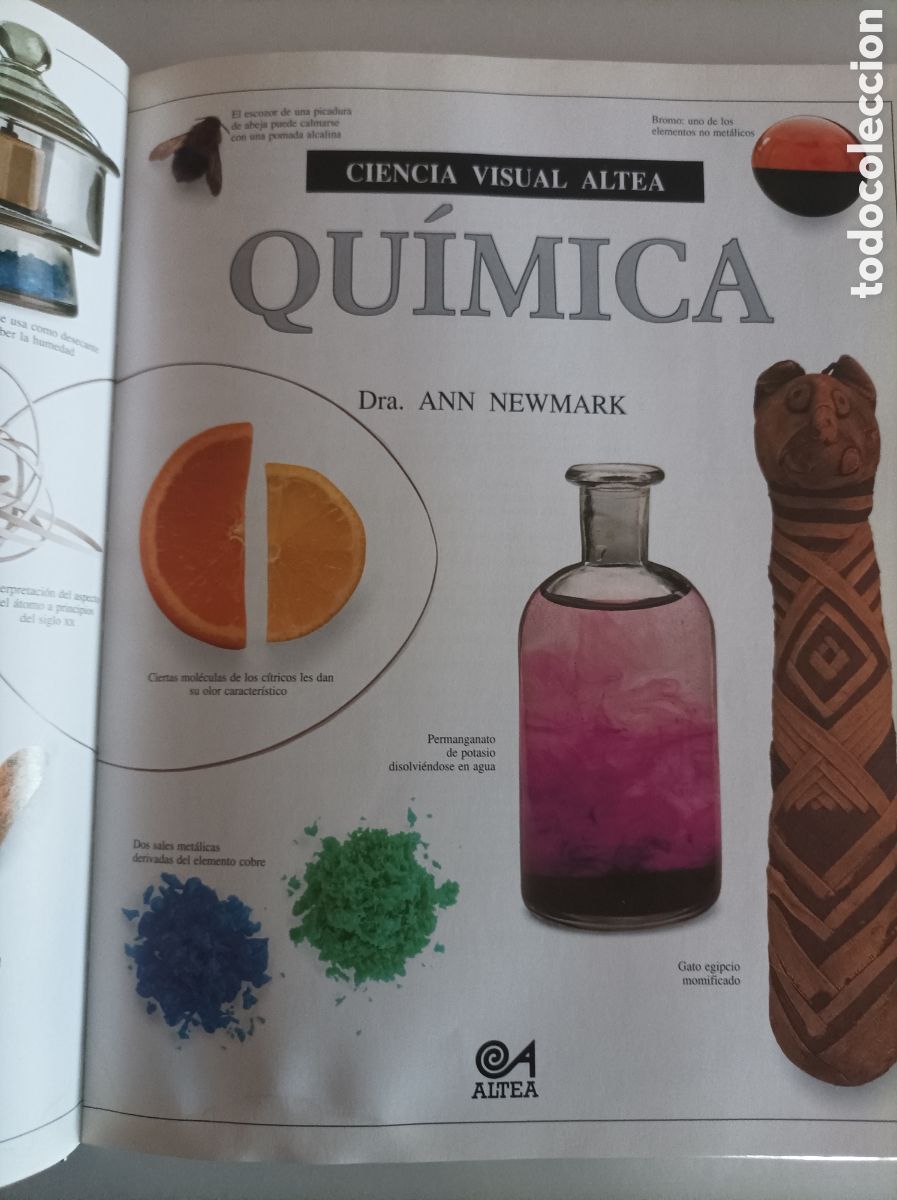 Libros de segunda mano de ciencias: Ciencia Visual Altea: Qu&iacute;mica / Ann Newmark. - Foto 2