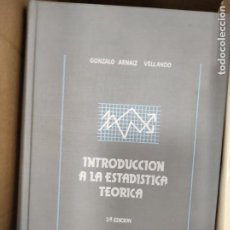 Libros de segunda mano de Ciencias: INTRODUCCIÓN A LA ESTADISTICA TEÓRICA. GONZALO ARNAIZ VELLANDO. 1978 LEX NOVA