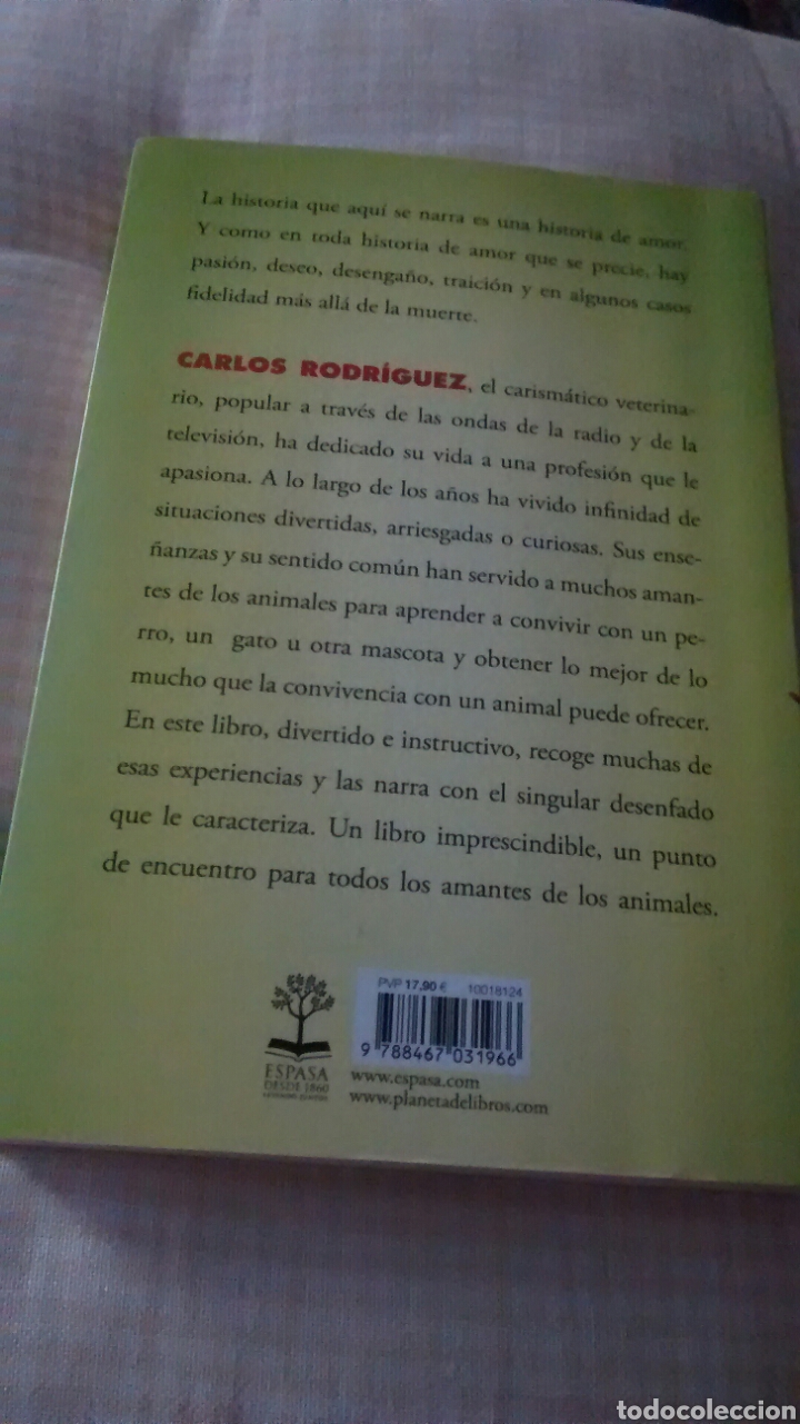 Libros de segunda mano: YO Y OTROS ANIMALES DE CARLOS RODRIGUEZ (ESPASA) - Foto 2