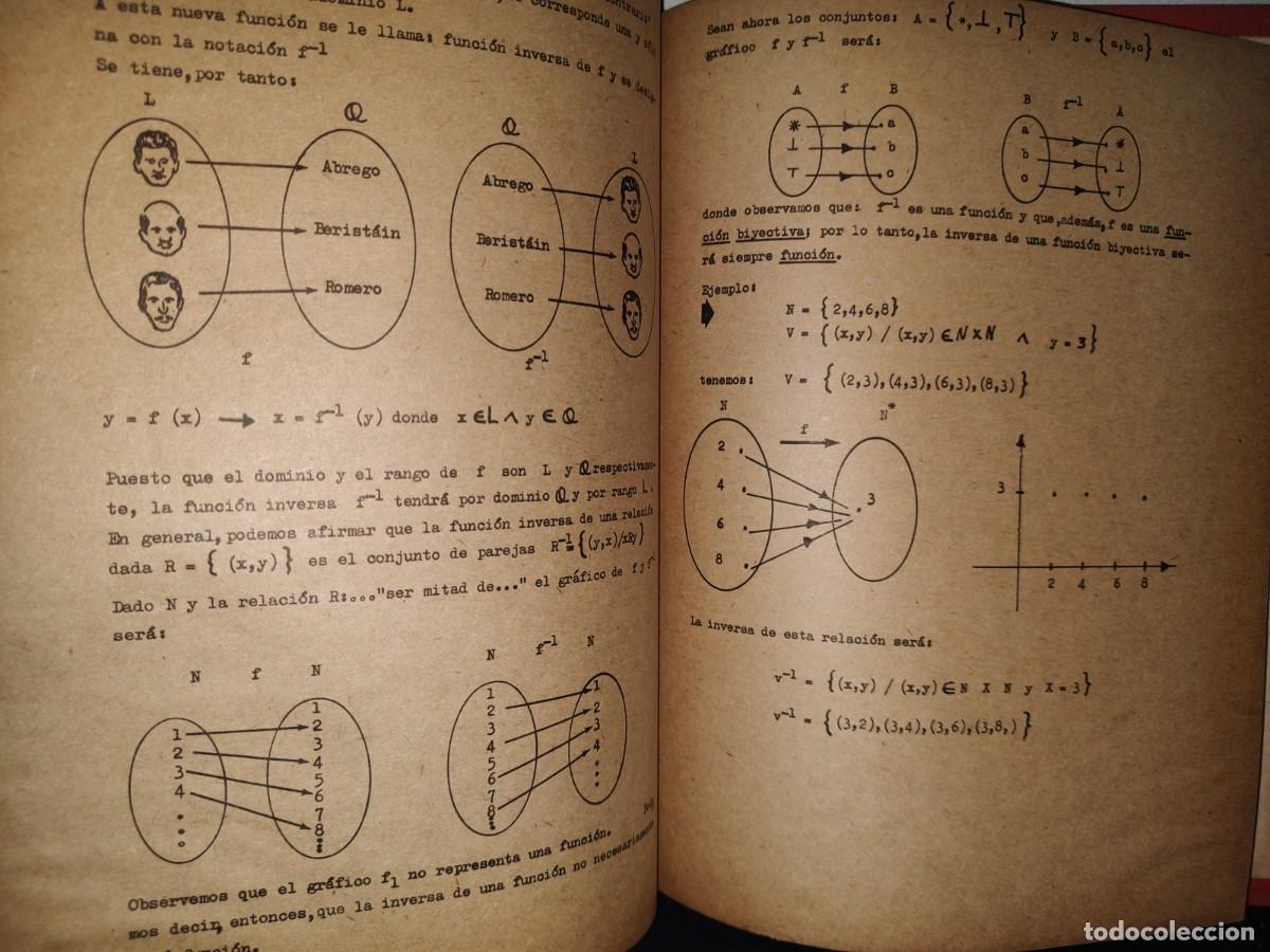 Libros de segunda mano de ciencias: 74- MATEM&Aacute;TICAS. SEP. FUNCIONES -1978 - Foto 6