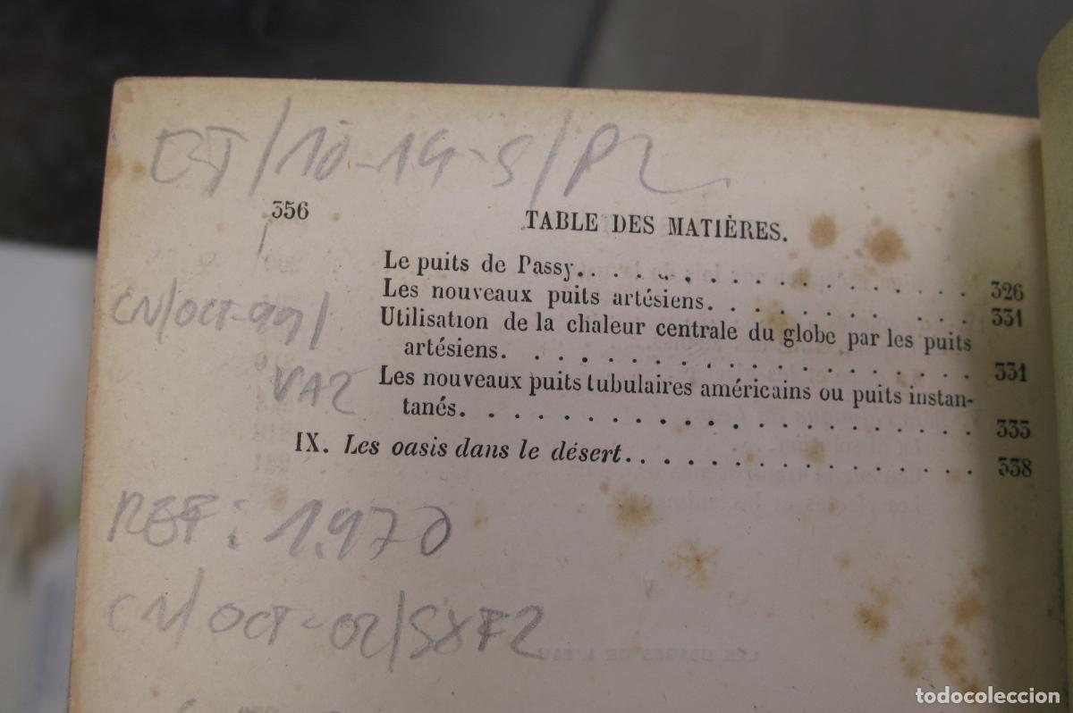 Libros de segunda mano: L&acute;EAU. TISSANDIER. 1873 - Foto 5