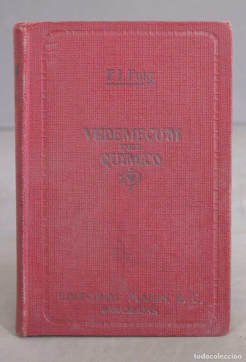 Libros de segunda mano de ciencias: VADEMECUM DEL QU&Iacute;MICO. Puig. 1937 - Foto 1