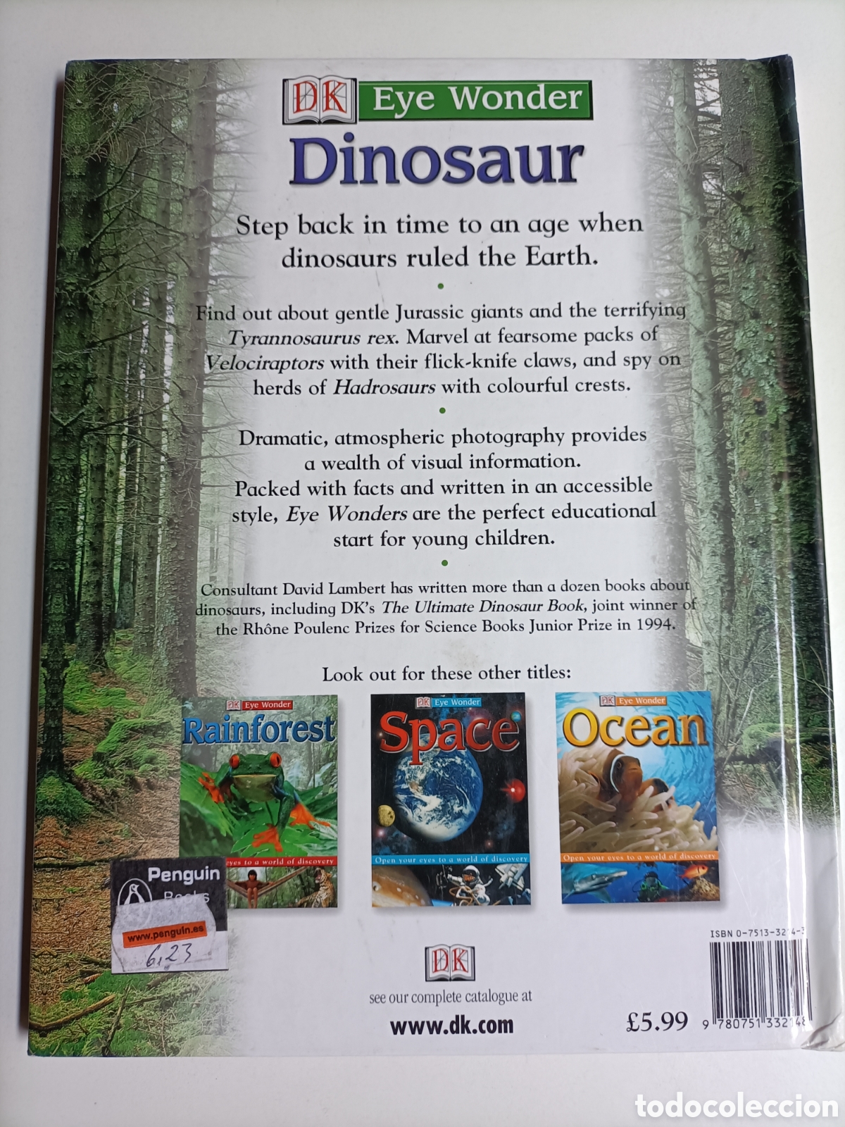 Libros de segunda mano: Dinosaur. Open your eyes yo a world od Discovery - Foto 5