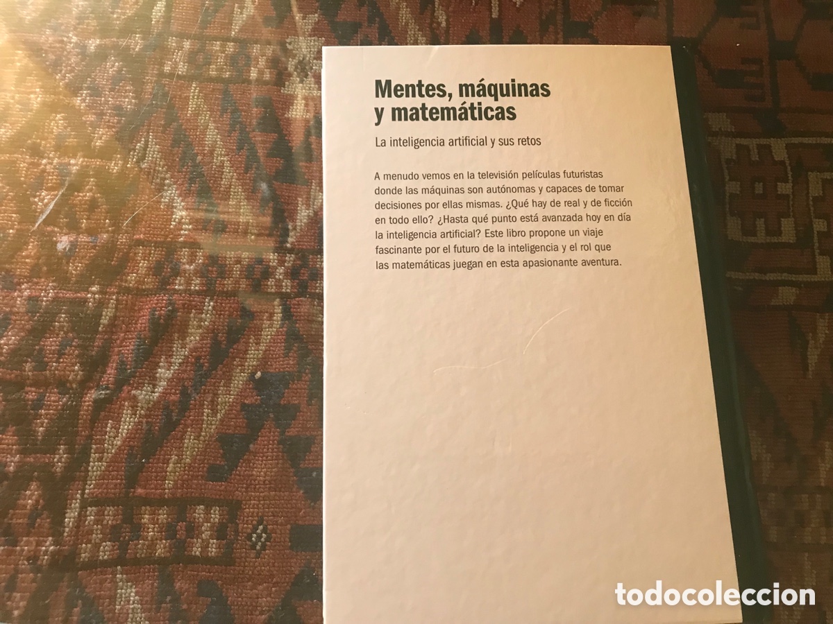 Libros de segunda mano de ciencias: Mentes, m&aacute;quinas y matem&aacute;ticas. Ignasi Belda. RBA. Como nuevo - Foto 3