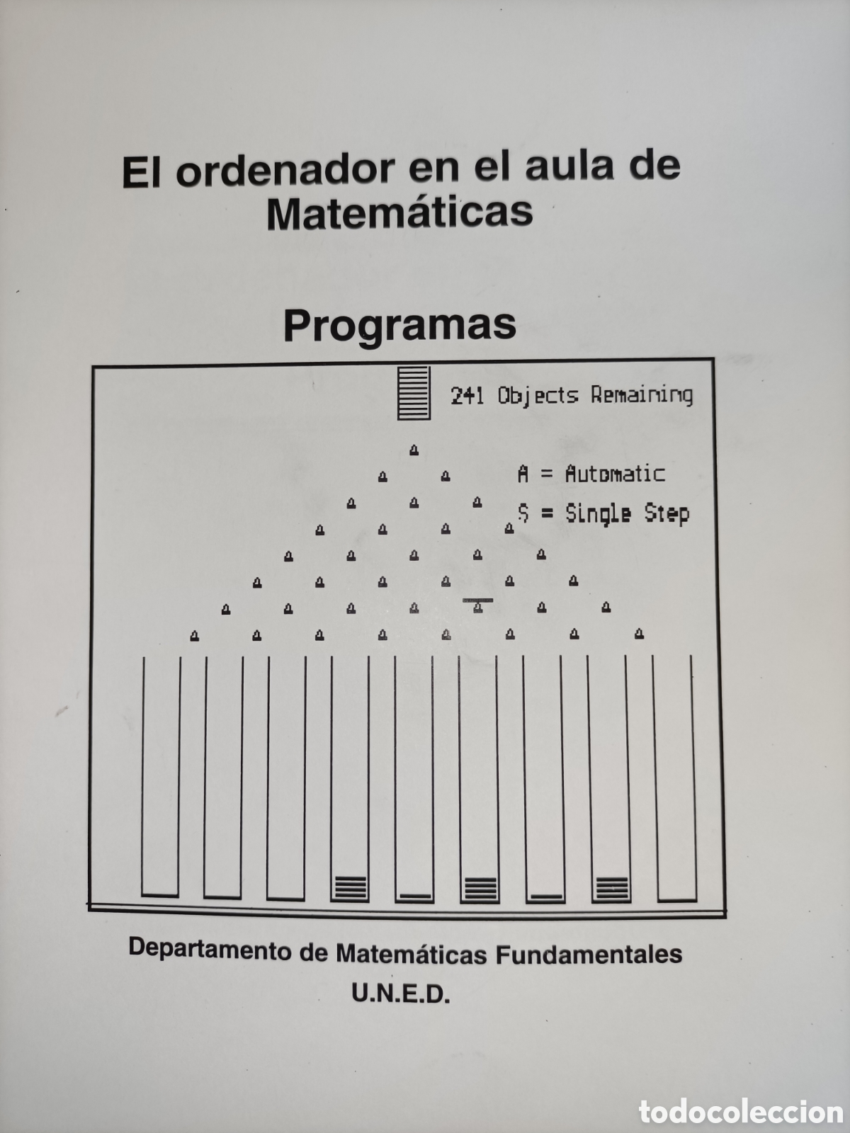 Libros de segunda mano de ciencias: El ordenador en el aula de matem&aacute;ticas. UNED. - Foto 4