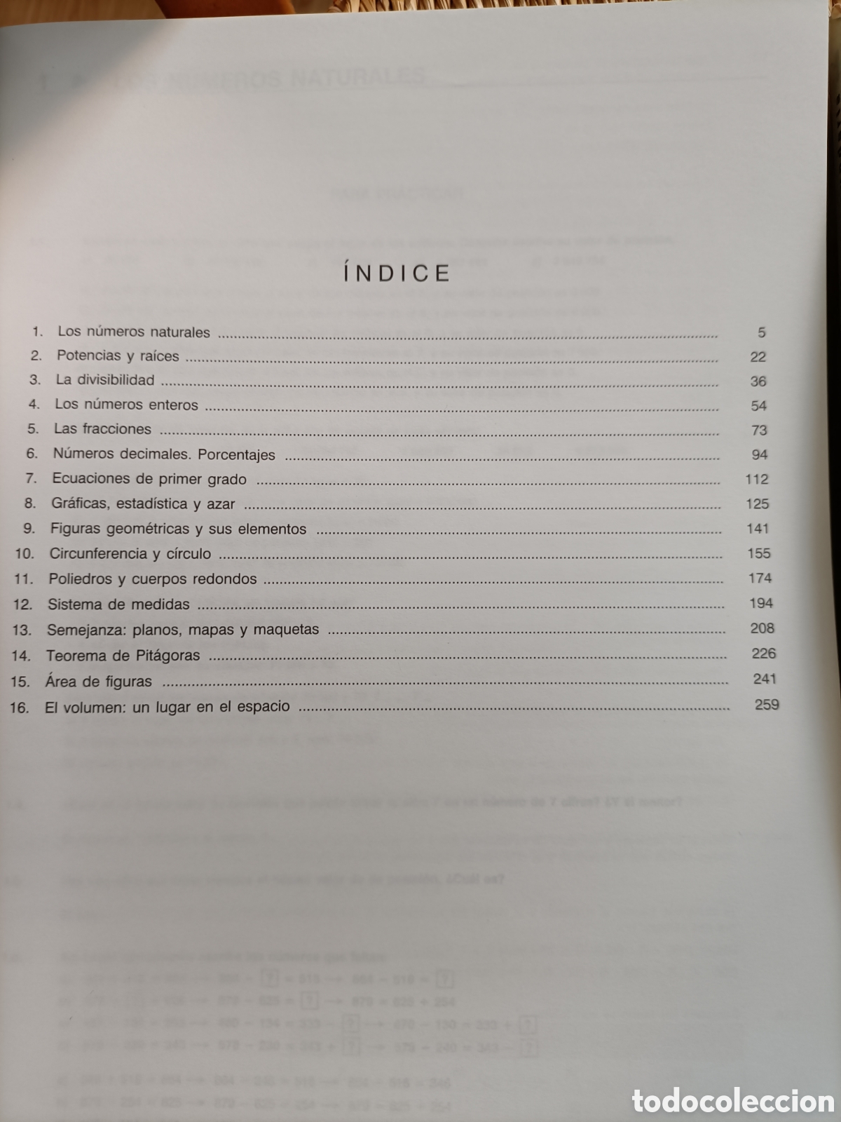 Libros de segunda mano de ciencias: Aritmos 1. Secundaria. Texto y solucionario. S.M - Foto 3