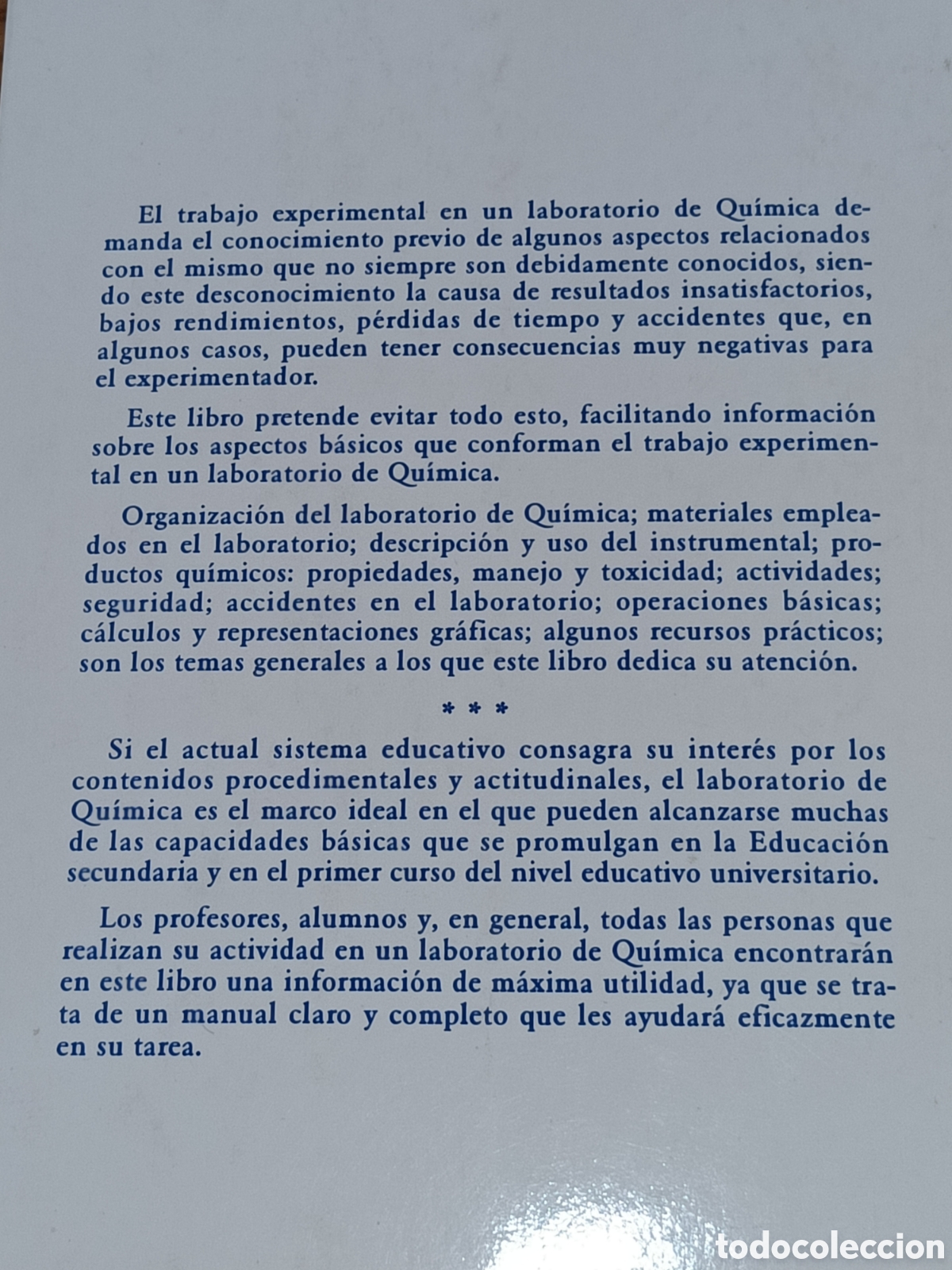 Libros de segunda mano de ciencias: El laboratorio de qu&iacute;mica. Francisco Blanco Prieto. - Foto 2