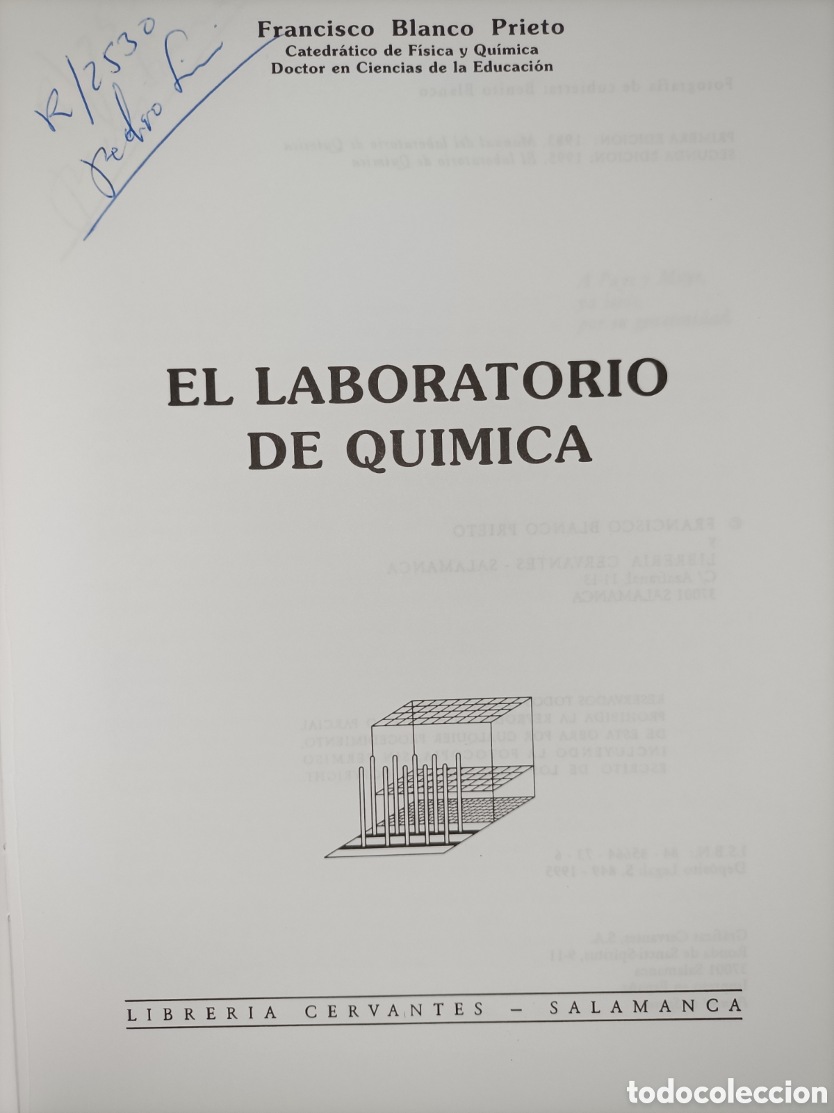 Libros de segunda mano de ciencias: El laboratorio de qu&iacute;mica. Francisco Blanco Prieto. - Foto 3