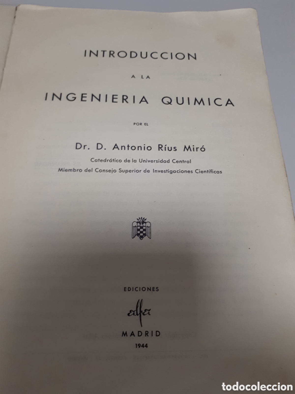 Libros de segunda mano de ciencias: Introducci&oacute;n a la ingenier&iacute;a qu&iacute;mica A1 - Foto 2