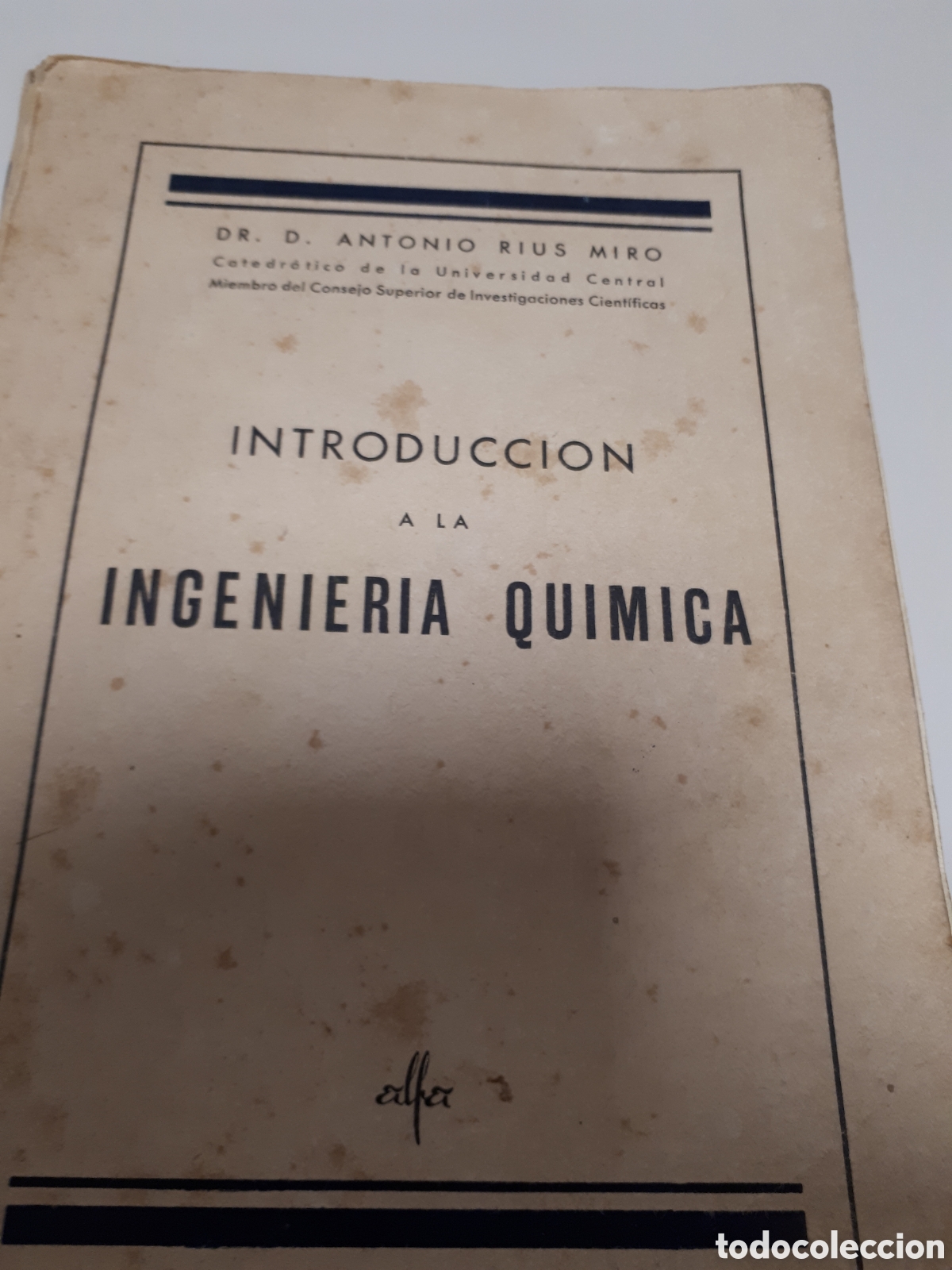 Libros de segunda mano de ciencias: Introducci&oacute;n a la ingenier&iacute;a qu&iacute;mica A1 - Foto 1