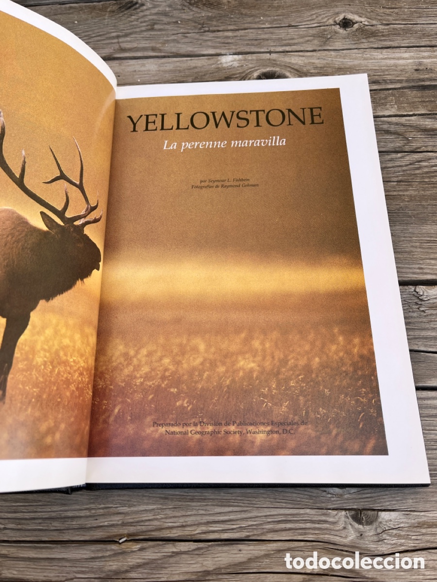 Libros de segunda mano: NATIONAL GEOGRAPHIC. YELLOWSTONE. - Foto 3