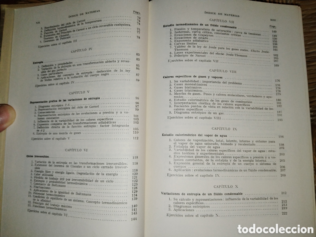 Libros de segunda mano de ciencias: Termodin&aacute;mica aplicada. M. Lucini. Labor. 1966 - Foto 5