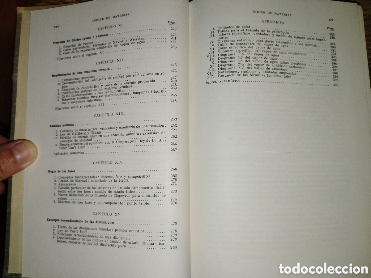 Libros de segunda mano de ciencias: Termodin&aacute;mica aplicada. M. Lucini. Labor. 1966 - Foto 6