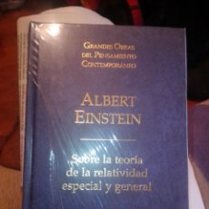 Libros de segunda mano de Ciencias: SOBRE LA TEORÍA DE LA RELATIVIDAD ESPECIAL Y GENERAL ALBERT EINSTEIN
