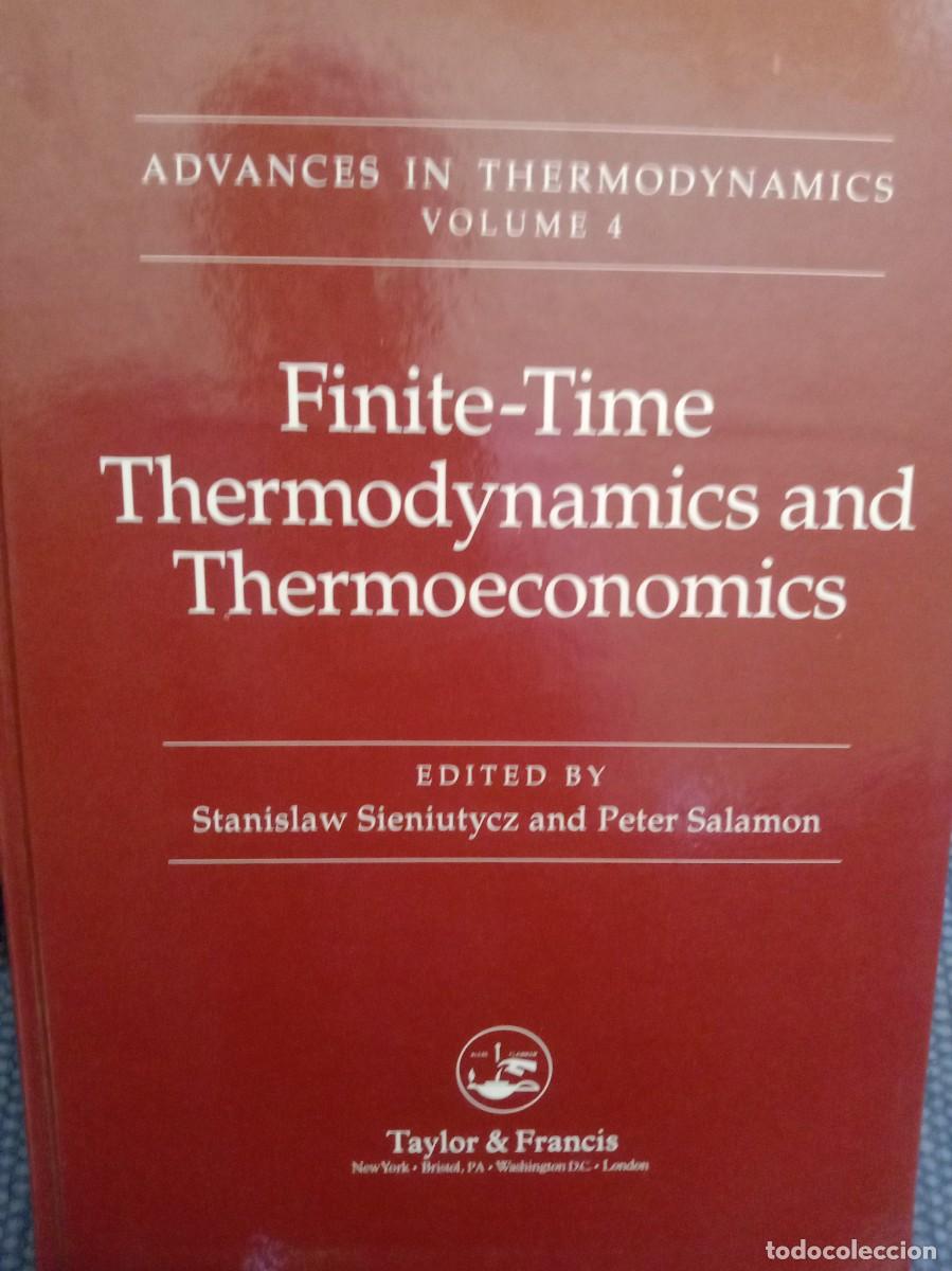 Libros de segunda mano de ciencias: Finite-Time Thermodynamics and Thermoeconomics - Foto 1