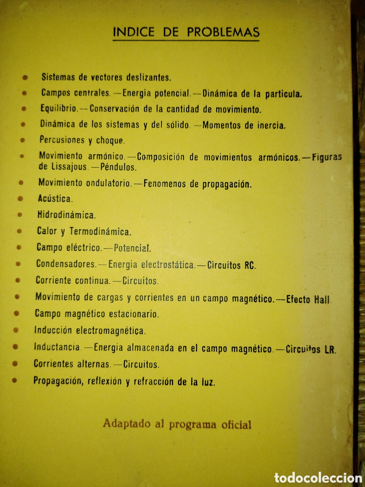 Libros de segunda mano de ciencias: Problemas de f&iacute;sica. R.A.E.C - Foto 2