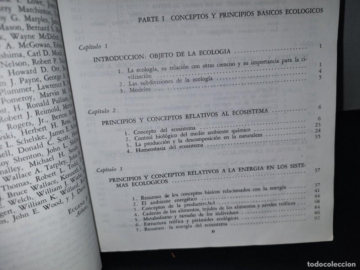 Libros de segunda mano: 13- ECOLOG&Iacute;A - EUGENE P. ODUM - Foto 5
