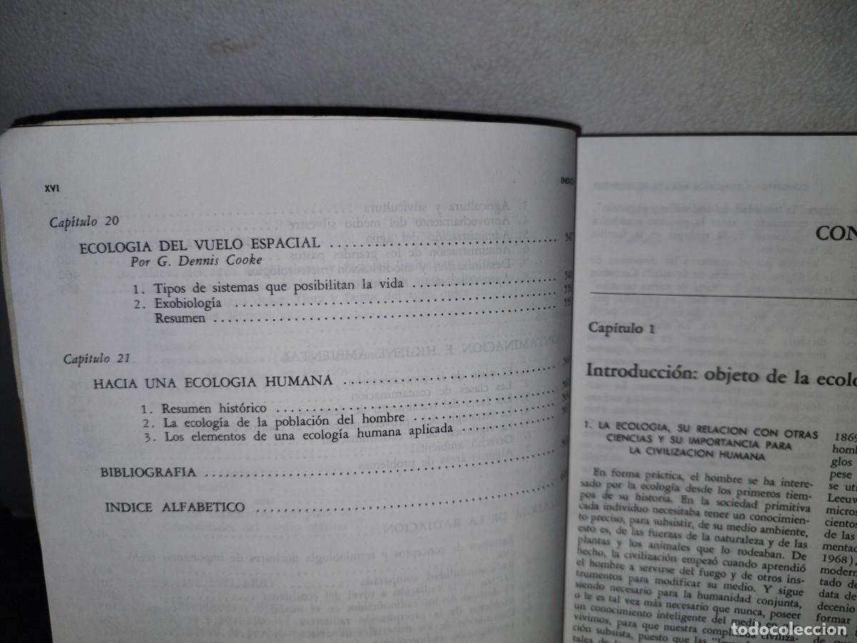 Libros de segunda mano: 13- ECOLOG&Iacute;A - EUGENE P. ODUM - Foto 8