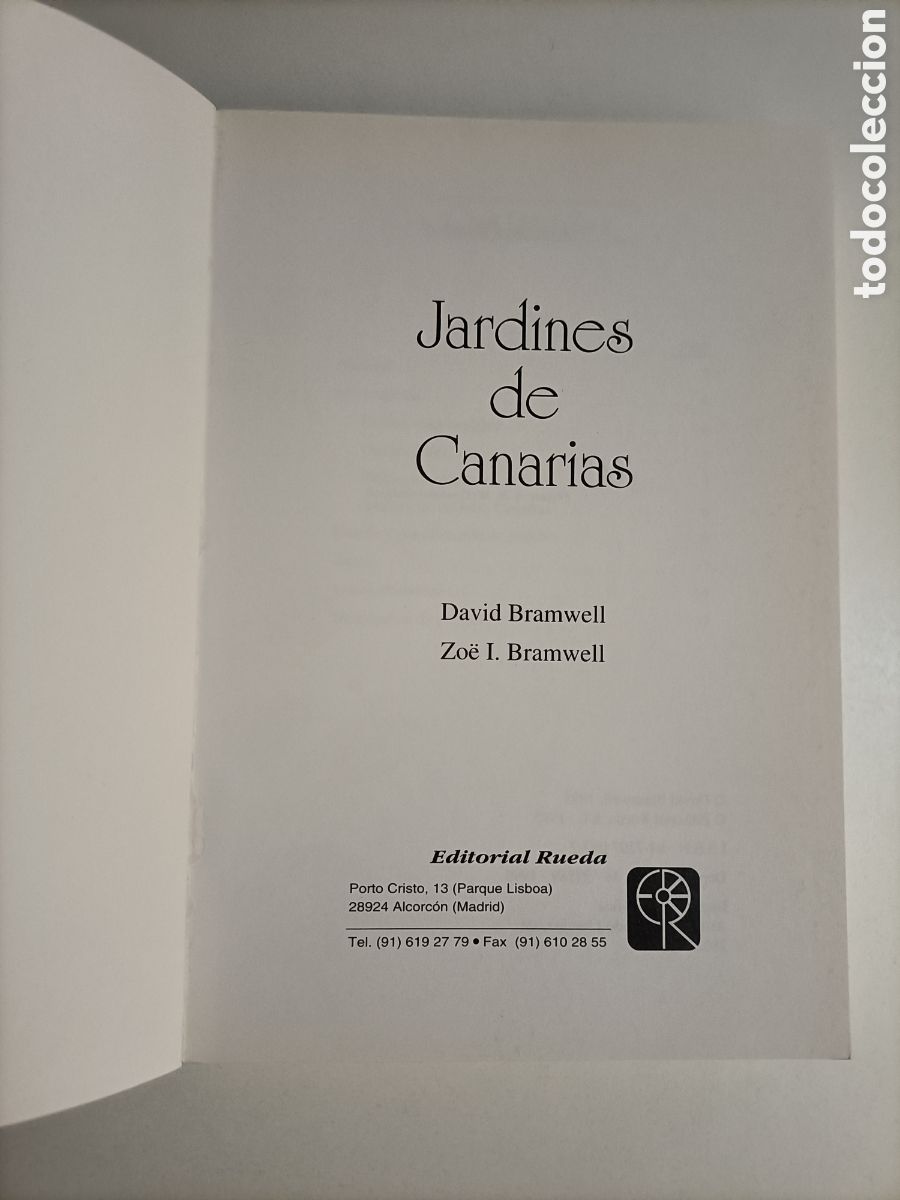 Libros de segunda mano: Jardines de Canarias David Branwell - Foto 6