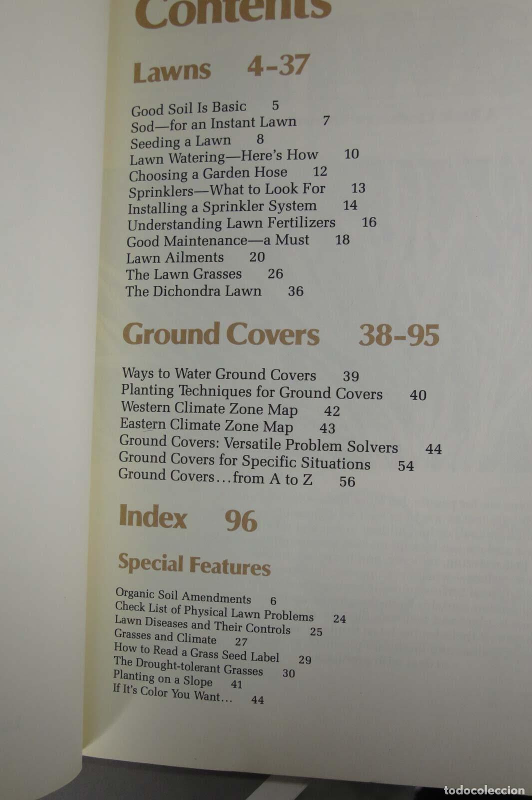 Libros de segunda mano: Sunset Lawns AND Ground Covers - Foto 2