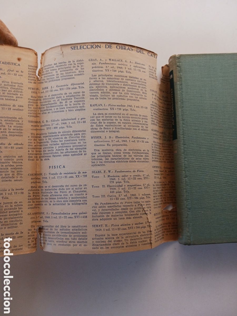 Libros de segunda mano de ciencias: Elementos de la teor&iacute;a de probabilidades y aplicaciones 1963 Harald Cramer - Foto 4