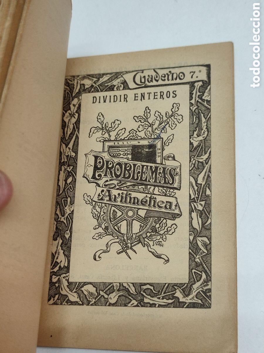 Libros de segunda mano de ciencias: 10 cuadernos Lecciones de Aritm&eacute;tica - Foto 6