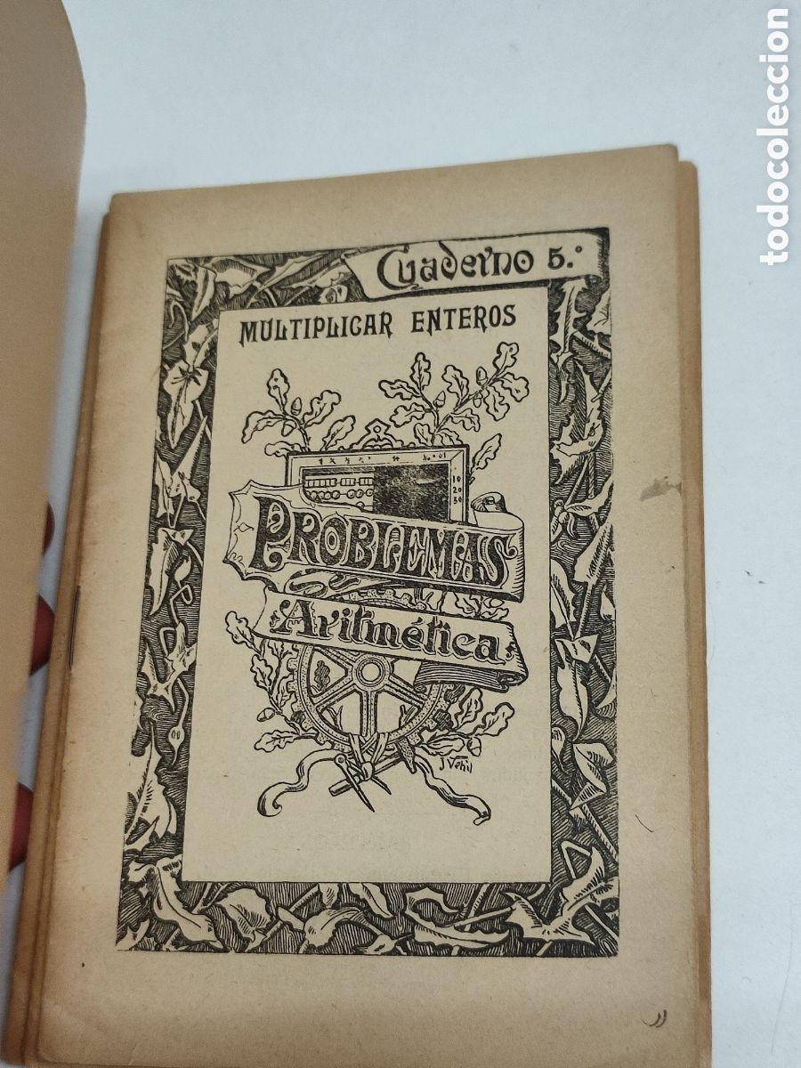 Libros de segunda mano de ciencias: 10 cuadernos Lecciones de Aritm&eacute;tica - Foto 5