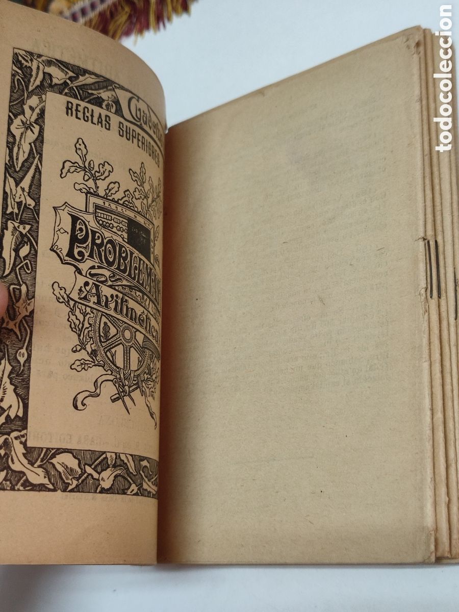 Libros de segunda mano de ciencias: 10 cuadernos Lecciones de Aritm&eacute;tica - Foto 2