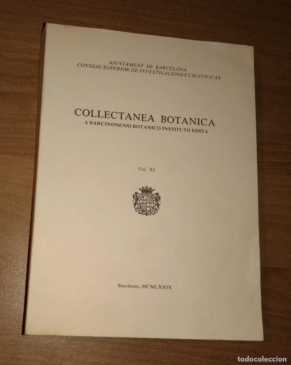 Libros de segunda mano: COLLECTANEA BOTANICA, VOL. XI, 1979 - Foto 1
