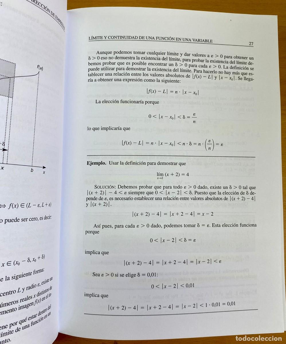 Libros de segunda mano de ciencias: C&aacute;lculo para administraci&oacute;n y direcci&oacute;n de empresas, de VVAA - Foto 3
