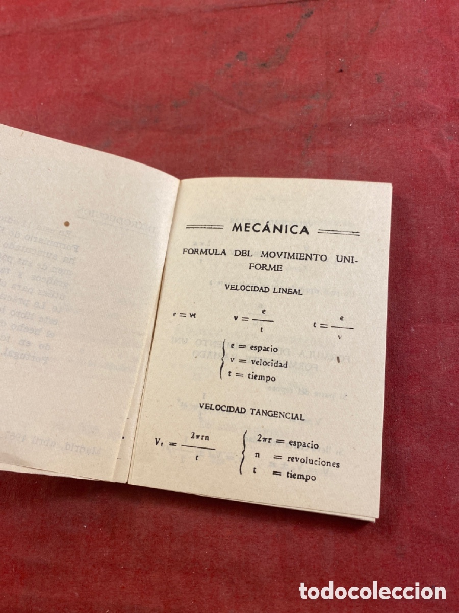 Libros de segunda mano de ciencias: KOEL FORMULARIO DE F&Iacute;SICA ELEMENTAL - Foto 4