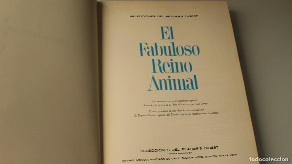 Libros de segunda mano: EL FABULOSO MUNDO ANIMAL