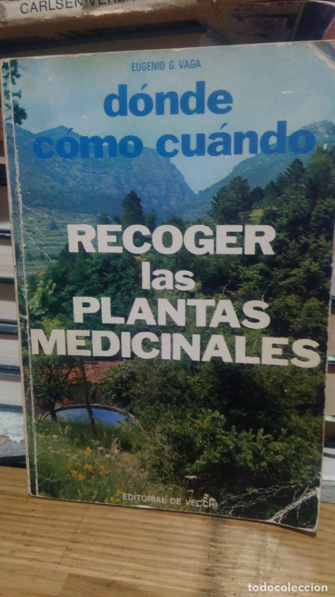 Second hand books: D&Oacute;NDE C&Oacute;MO CU&Aacute;NDO, EUGENIO G. VAGA, RECOGR LAS PLANTAS MEDICINALES