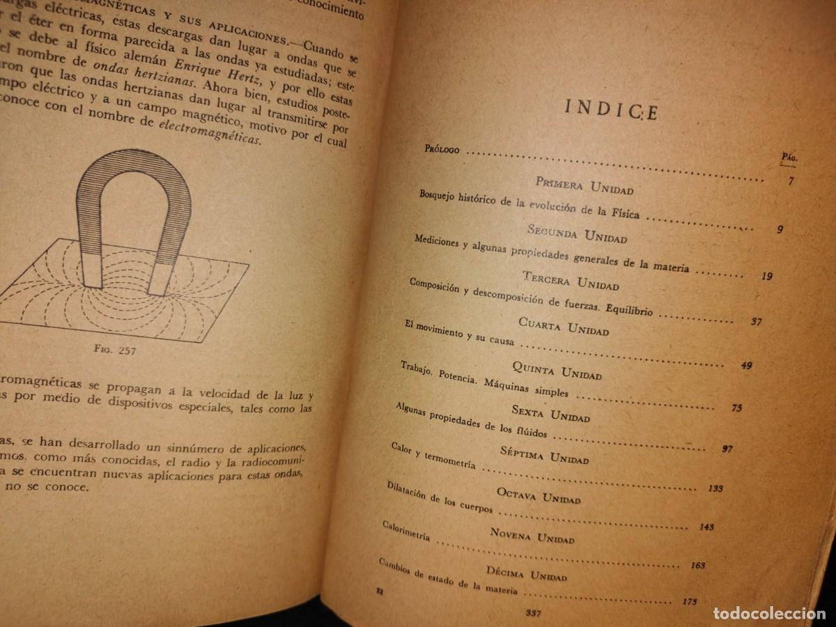 Libros de segunda mano de ciencias: 23- ELEMENTOS DE F&Iacute;SICA - JAIME H. PUIG - 1960 - Foto 5