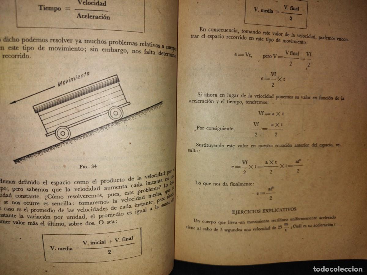 Libros de segunda mano de ciencias: 23- ELEMENTOS DE F&Iacute;SICA - JAIME H. PUIG - 1960 - Foto 7