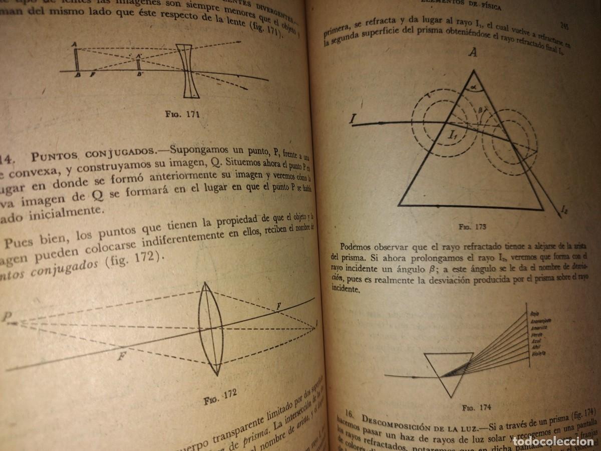 Libros de segunda mano de ciencias: 23- ELEMENTOS DE F&Iacute;SICA - JAIME H. PUIG - 1960 - Foto 11