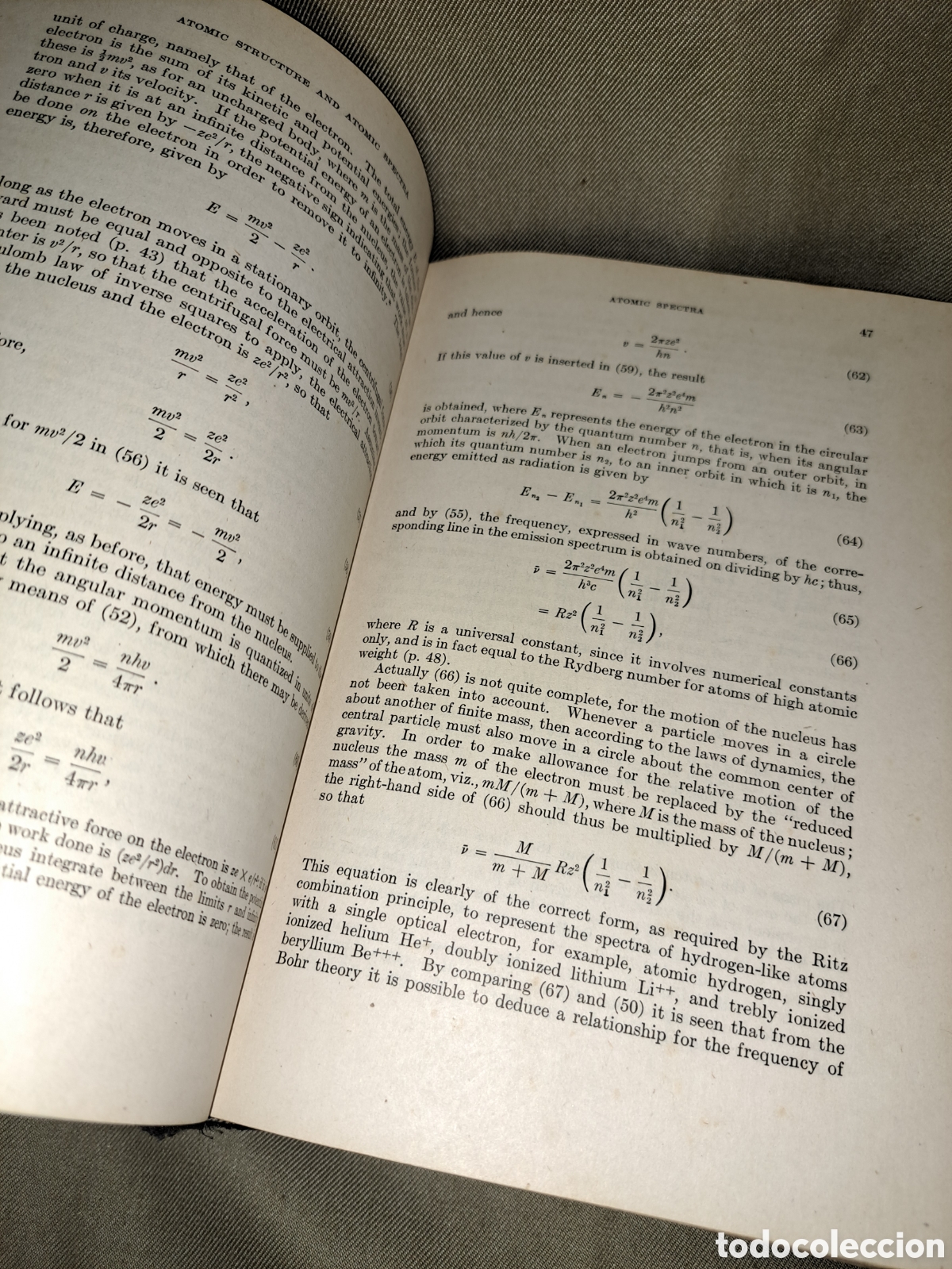 Libros de segunda mano de ciencias: TEX - BOOK PHYSICAL CHEMISTRAL , MACMILLAN 1947 2&deg; EDICI&Oacute;N - Foto 7