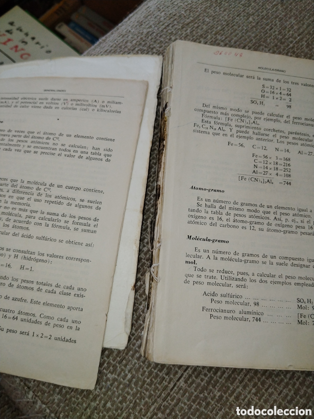 Libros de segunda mano de ciencias: Problemas de qu&iacute;mica. J.M. Esteban. J.M. Cavanillas - Foto 2