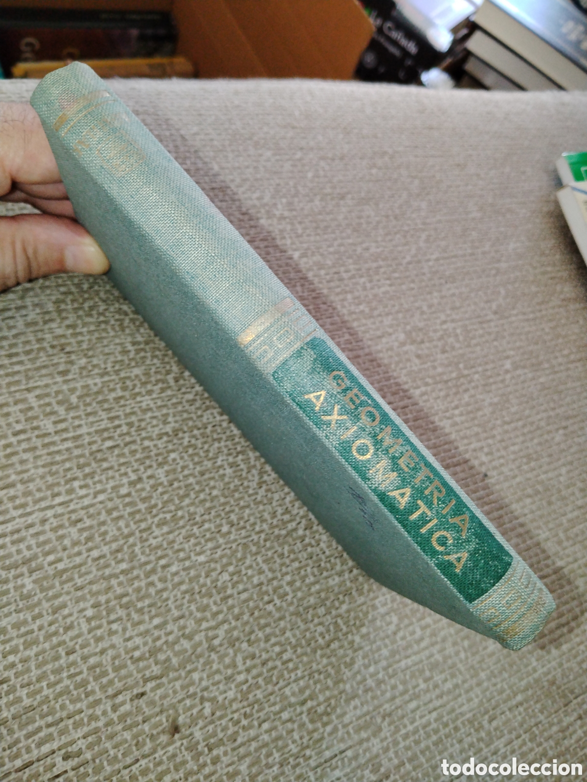 Libros de segunda mano de ciencias: Geometr&iacute;a axiom&aacute;tica. Leonard M. Blumenthal. Aguilar - Foto 4