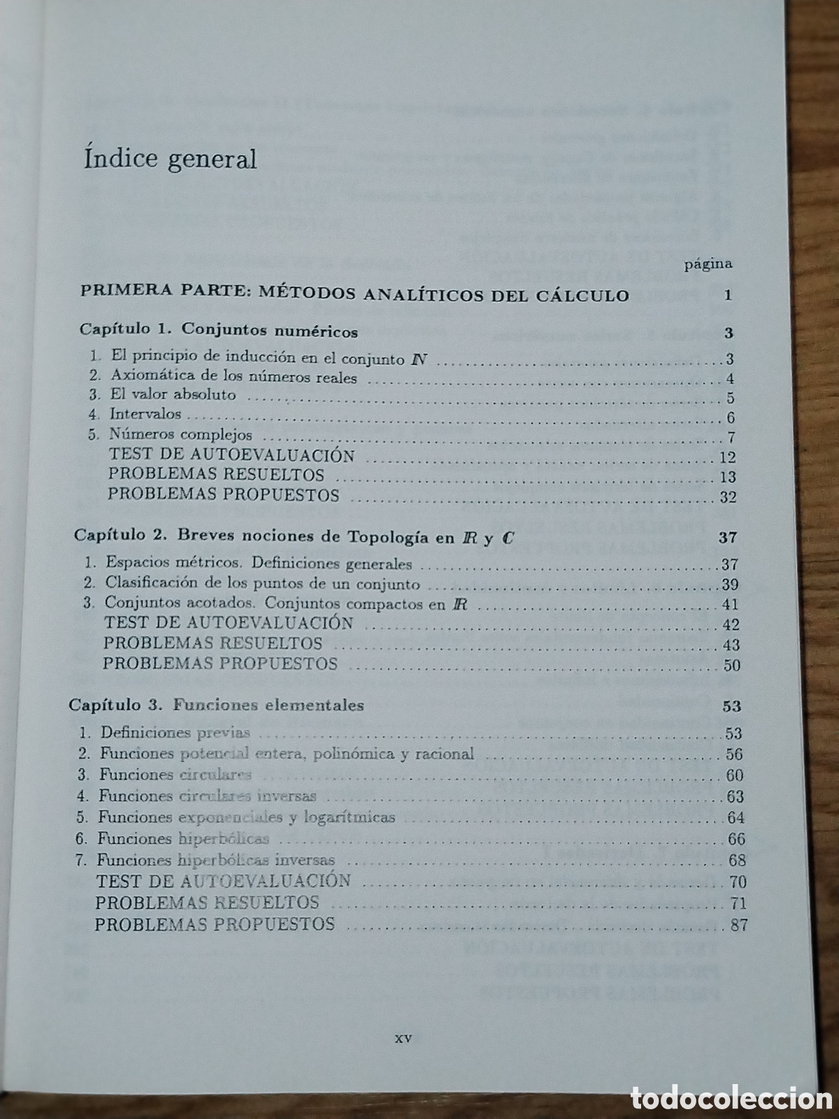 Libros de segunda mano de ciencias: C&aacute;lculo I. Teor&iacute;a y problemas de an&aacute;lisis matem&aacute;tico en una variable - Foto 3